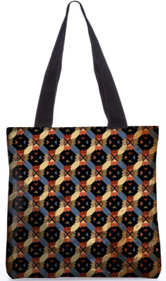 

Snoogg Indian Pattern Poly Canvas Fashion Handbag Shopping Shoulder Lunch Tote Bag For Women 21550 Shoulder Bag(Multicolor, 5 L)