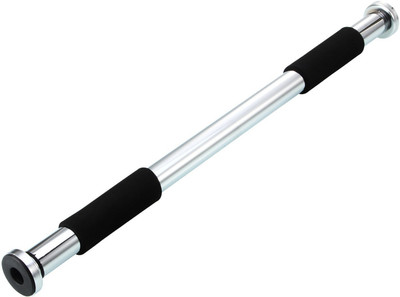 Shrih Gym Pull up Chin-up Bar(Black, Silver)