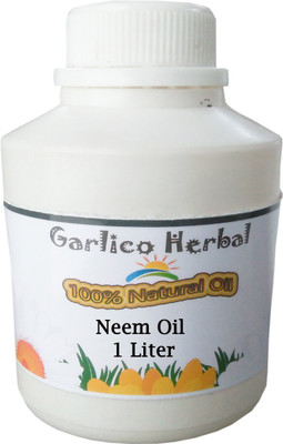 garlico herbal Pure Neem Oil(1000 ml)