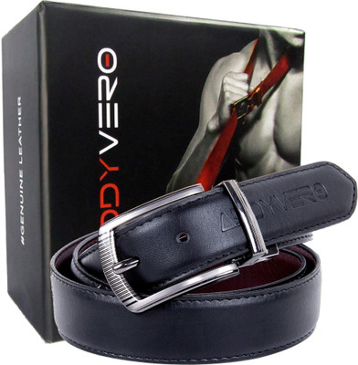 

Addyvero Men Formal, Casual, Party Black, Brown Artificial Leather Reversible Belt, Eerie black2;sienna brown2