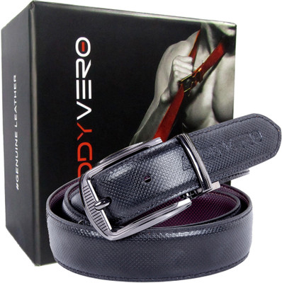 

Addyvero Men Formal, Casual, Party Black, Brown Artificial Leather Reversible Belt, Eerie black4;sienna brown4
