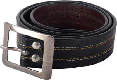 

sub kuch Men Black Genuine Leather Belt