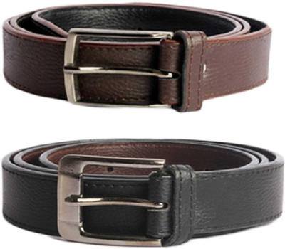 

Good Life Stuff Men Casual, Party, Formal, Evening Black, Brown Artificial Leather Belt
