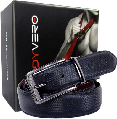

Addyvero Men Formal, Casual, Party Black, Brown Artificial Leather Reversible Belt, Dot black;dot brown