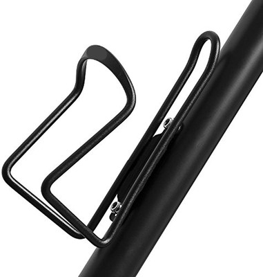 

SHAFIRE Aluminum Portable Drinking Cup Water Bottle Cage Holder Bottle Carrier Bracket Stand for Bike,Black Bicycle Bottle Holder( )
