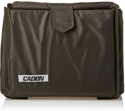 

Caden Foldable Shockproof Partition Padded Camera Bags SLR DSLR Insert Protection For DSLR Shot Or Flash Light Camera Bag(Black)