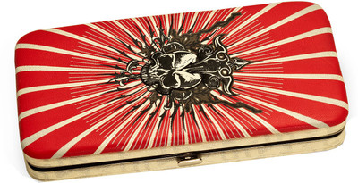 

Aapno Rajasthan Party Black Clutch