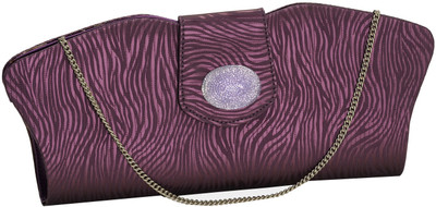 

Aapno Rajasthan Party Purple Clutch
