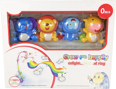 

Babysid Collections Crib Toys for Baby Lullaby Animal Series Windup Toy(Multicolor)