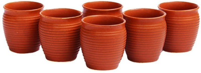 

Aarna Ceramic(Brown, Pack of 6)