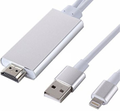 

Microware HD Lightning Cable Lightning Cable(Silver)