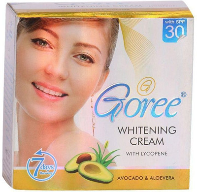 

goree cream WHITENING BEAUTY CREAM WITH LYCOPENE ( AVOCADO & ALOEVERA )(30 g)