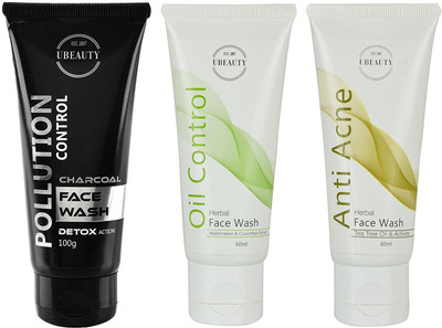 

UBeauty Daily Care kit for Dirt & spot free skin Face Wash(220 g)