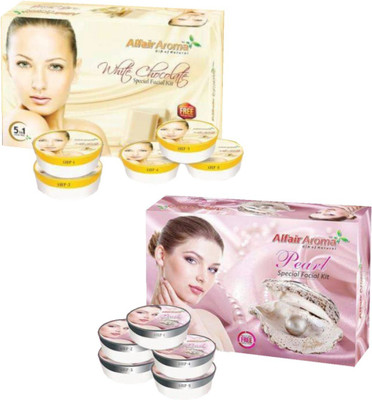 

Alfair Aroma White Chocolate Pearl Facial Kit 900 g(Set of 2)