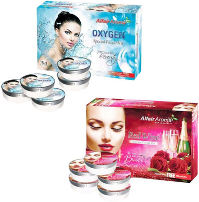 

Alfair Aroma Oxygen Red Wine Facial Kit 900 g(Set of 2)