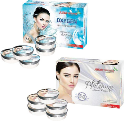 

Alfair Aroma Oxygen Platinum Facial Kit 900 g(Set of 2)