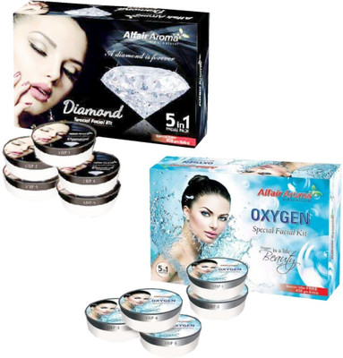 

Alfair Aroma Diamond Oxygen Facial Kit 900 g(Set of 2)