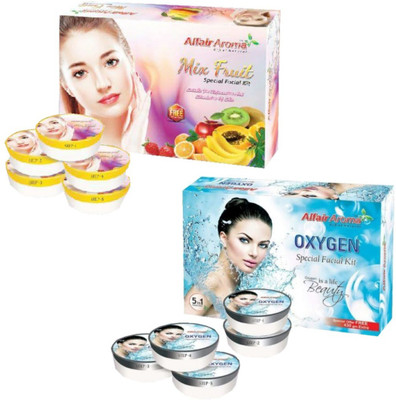 

Alfair Aroma Mix Fruit Oxygen Facial Kit 900 g(Set of 2)