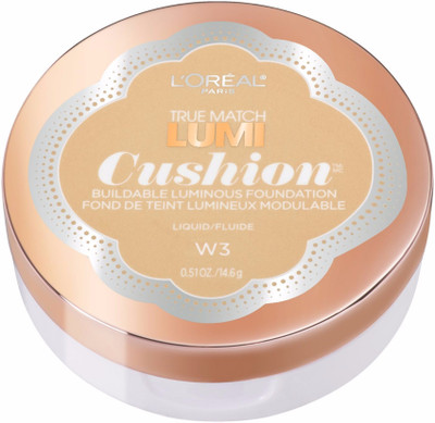 

L'Oreal Paris True Match lumi Cushion Bildable Luminous Foundation(W3, 14.6 g)