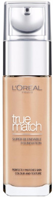 L'Oreal Paris True Match Super-Blendable Foundation(6.5.D/6.5.W Golden toffee, 14.6 g)