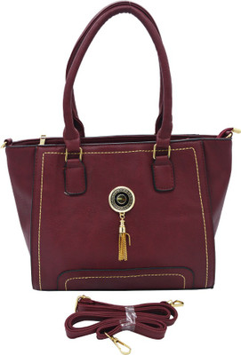 

Glitters Online Shoulder Bag(Maroon)