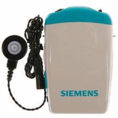 

Siemens AMIGA 176 With 1 Extra Wire and 1 Receiver Pocket Model Hearing Aid(Blue, White)