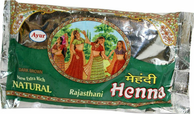 

Ayur Rajasthani Henna Mehndi Powder in dark brown Color 200 gm(200 g)