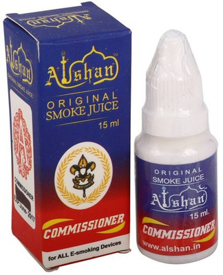 Alshan E-Liquid Original Commissioner Assorted Hookah Flavor(15ml g)