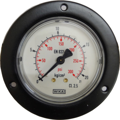 

Wika 111.12.63 Range 0 to 21 kg/cm² with psi Pressure Gauge Hydrometer