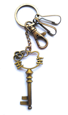 

HatsOff Lucky Key Metal Key Chain Copper Key Ring Key Chain
