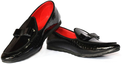 

Hiker Boys Slip on Loafers(Black
