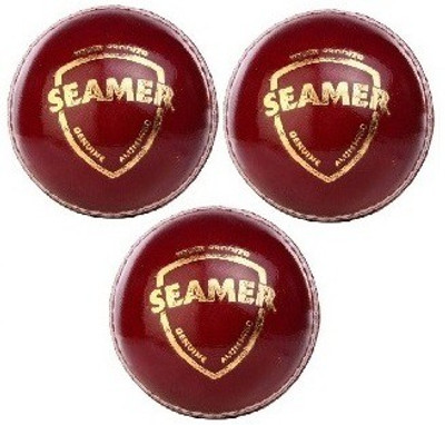 

SG 'Seamer' Leather Cricket Balls (Pack of 3) Cricket Kit
