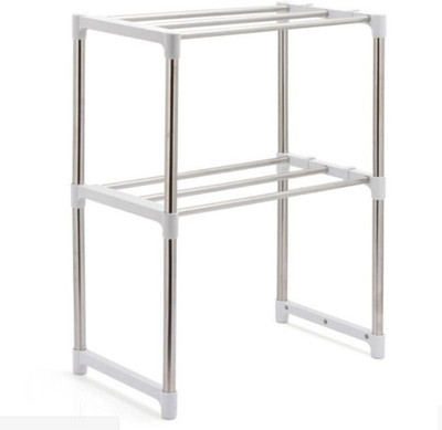 

SYGA racks for home Stainless Steel, Plastic Kitchen Rack(White)