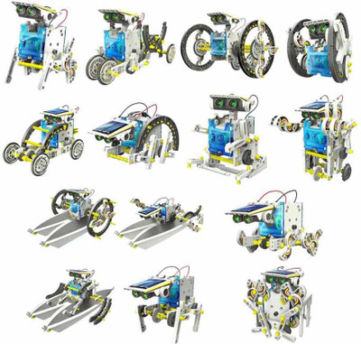 

ShopMeFast 14 in 1 Educational Solar Robot DIY Kit(Multicolor)