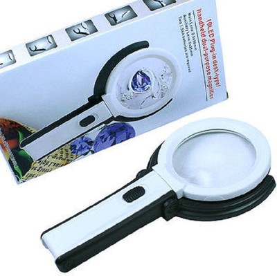 

Sukot Foldable 8X + 2.5X Illuminated 2-Len set Dual-purpose(White & Black)