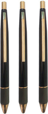 

NextWhat Pack of 3 Black Skiff Ball Pen(Pack of 3)