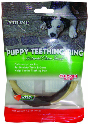

Twistix N-Bone Puppy Teething Ring (Pack of 3) Chicken Dog Chew(102 g, Pack of 3)