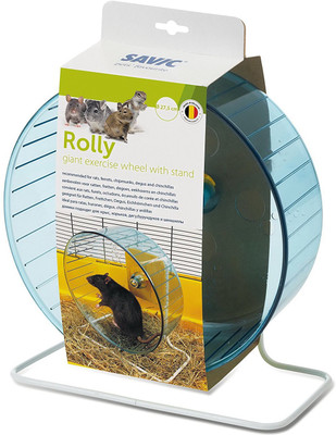 

Savic Rolly Exercise Wheel With Stand Plastic Ball For Hamster