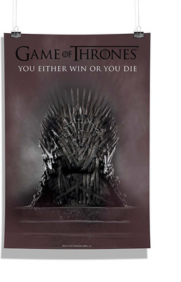 

Game Of Thrones - Iron Throne Wall Poster Photographic Paper(18 inch X 12 inch, Rolled)