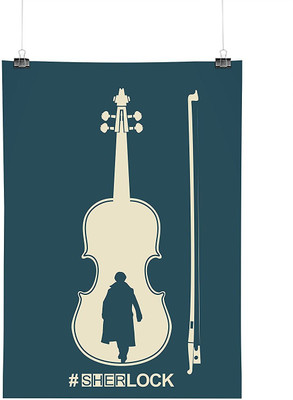 

I Believe in Sherlock Holmes Wall Poster Photographic Paper(18 inch X 12 inch, Rolled)