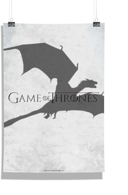 

Game Of Thrones - Dragon shadow Wall Poster Photographic Paper(18 inch X 12 inch, Rolled)