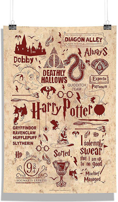 

Harry Potter - Red Wall Poster Photographic Paper(18 inch X 12 inch, Rolled)