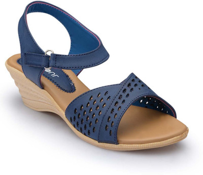 

Footsoul Women Blue Sandals