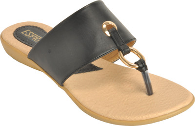 

ESPRADO Women Black & Beige Flats