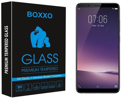 Boxxo Tempered Glass Guard for VIVO V7 Plus(Pack of 1)