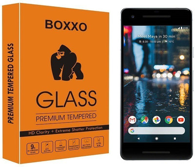 Boxxo Tempered Glass Guard for Google Pixel 2(Pack of 1)