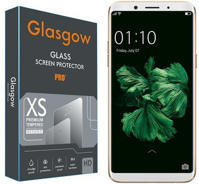 Glasgow Tempered Glass Guard for Oppo F5(Pack of 1)