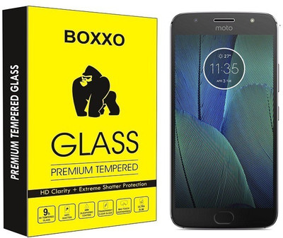 Boxxo Tempered Glass Guard for Motorola Moto G5s Plus(Pack of 1)