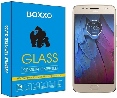 Boxxo Tempered Glass Guard for Motorola Moto G5s(Pack of 1)