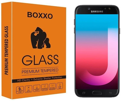 Boxxo Tempered Glass Guard for Samsung Galaxy J7 Pro(Pack of 1)